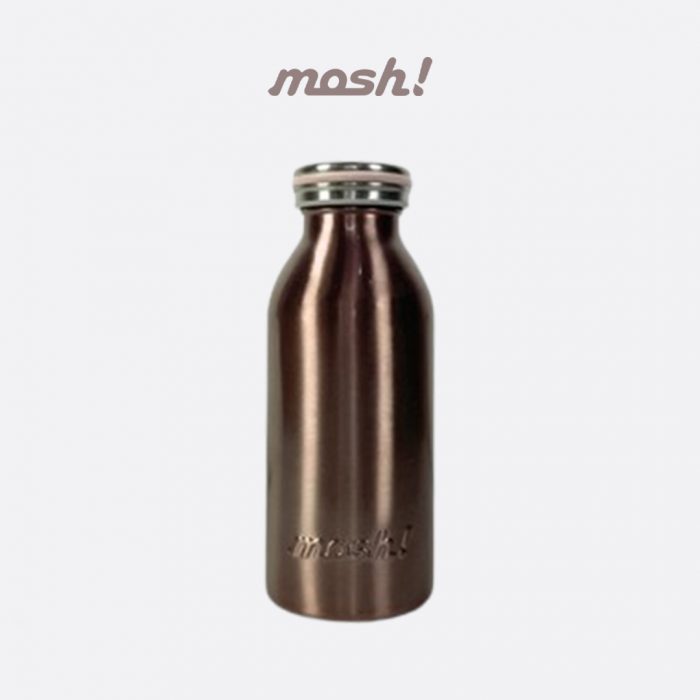 Mosh Milk Bottle 350ML - Gold