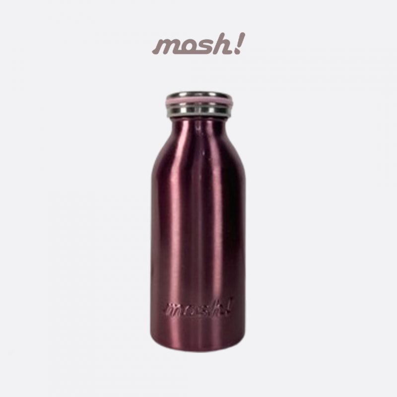 Mosh Milk Bottle 350ML - Pink