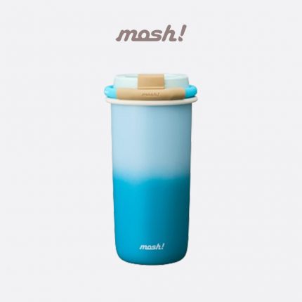 Tumbler Minum Mosh Latte Straw Gradiant Blue