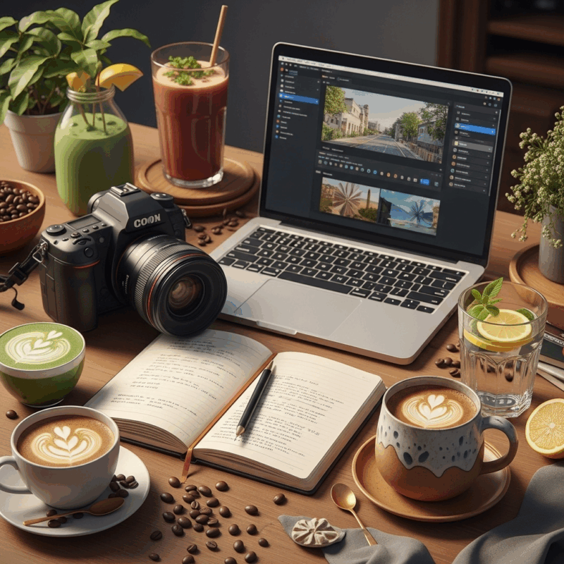 minuman untuk kreator konten