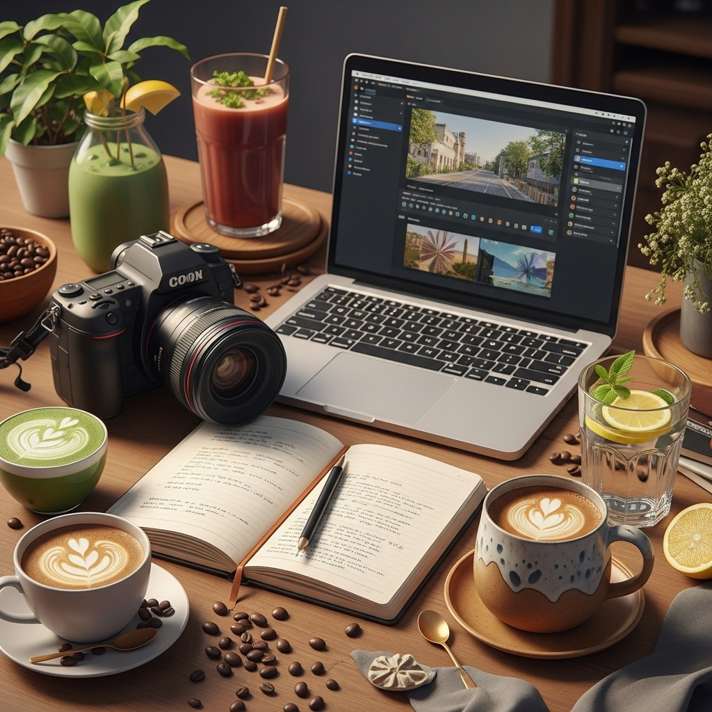 minuman untuk kreator konten